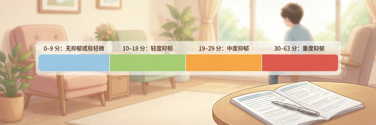 bdi抑郁量表分数标准